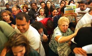 Shoppers Trampled on Black Monday