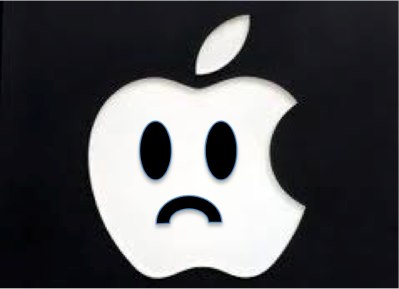 Sad Apple Maps Logo