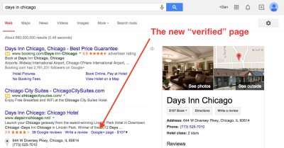Google Changing Location Pages in SERPs