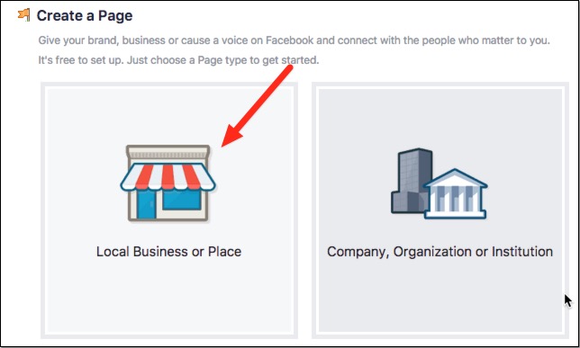 Create a Page on Facebook