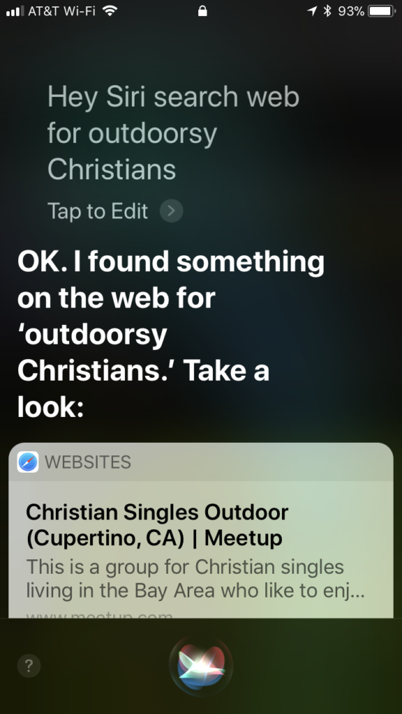 Outdoorsy Christians